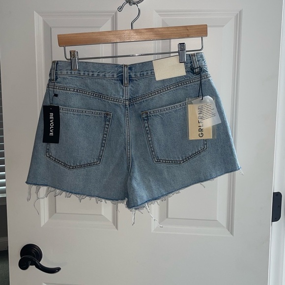 NEW GRLFRND Charlie Low Rise Baggy Cut Off Short in Fairfax North {$165} Sz 27 - Picture 3 of 14